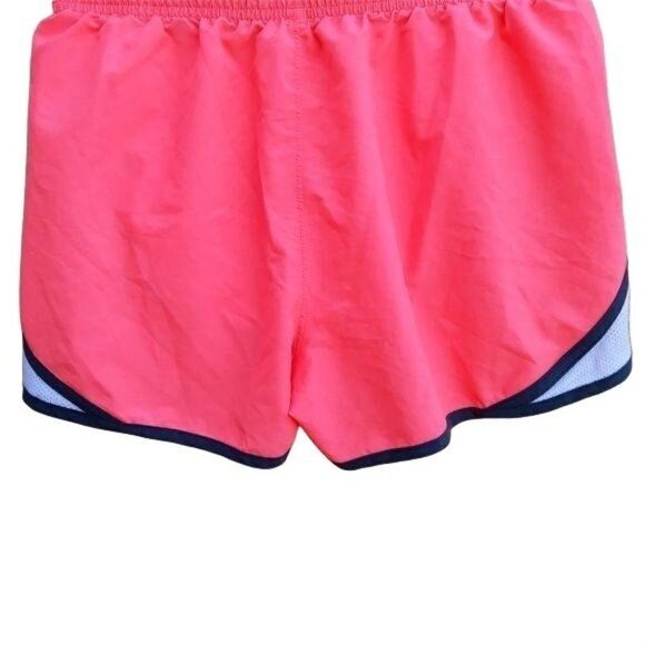 Under Armour Shorts Retro 80's Neon Pink Coupe Semi Ajustee Heatgear Liner Sz S - Picture 6 of 7